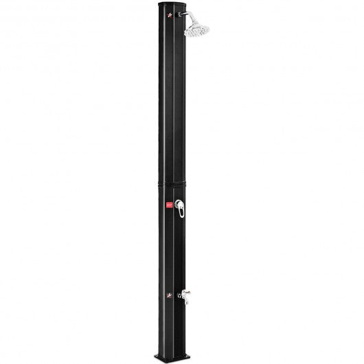 Outdoor Solar Heating 7.2 Ft Adjustable Shower Head