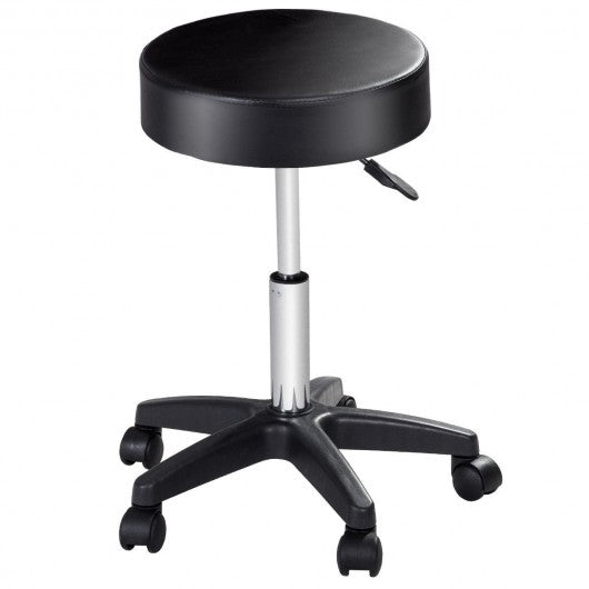 1 pc Adjustable Hydraulic Rolling Swivel Massage Spa Bar Stool
