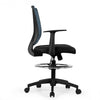 Footrest Ring Mid Back Mesh Drafting Office Chair