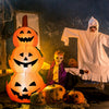 5 Ft Halloween Inflatable 3-Pumpkin Stack Ghost