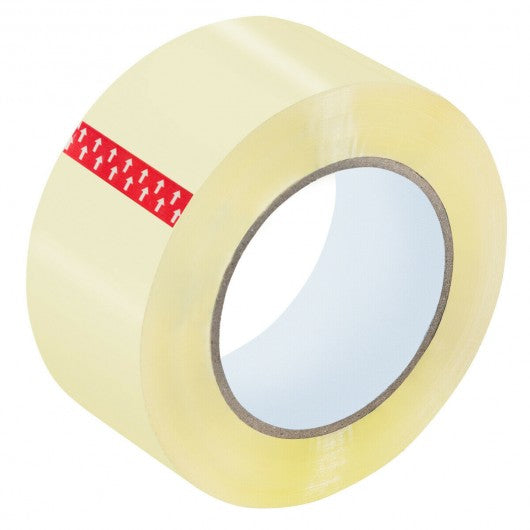 72 Rolls Clear Carton Box Packing Package Tape 1.9