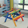 4 Seat Kids Picnic Table with Umbrella