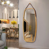 39€� Modern Rectangle Wall Hanging Framed Mirror