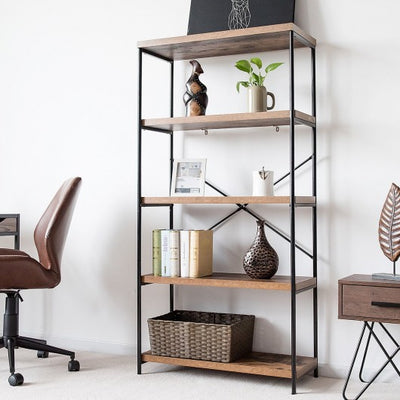 Multipurpose Open Bookcase Industrial Rack Storage Shelf