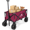 Collapsible Outdoor Utility Garden Trolley Folding Wagon