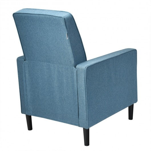 Mid-Century Push Back Recliner Chair