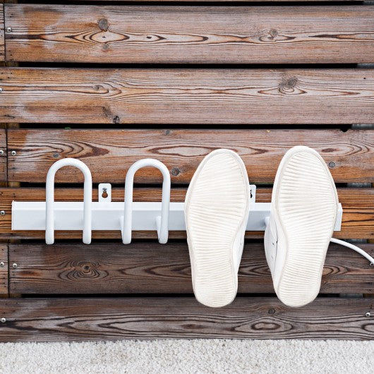 Wall-Mounted Electric Steel Shoe Dryer