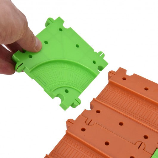 54 pcs Railway Train Building Blocks with Light & Music