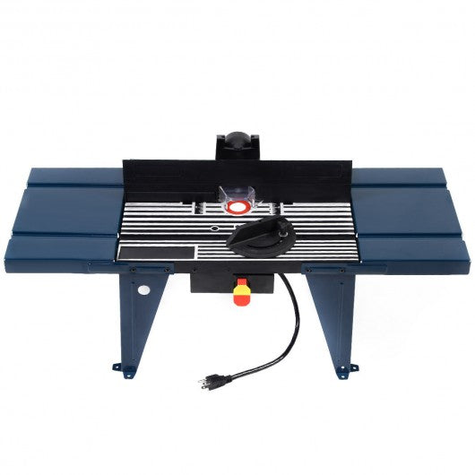 Electric Aluminum Router Table Wood Working Craftsman Tool Benchtop